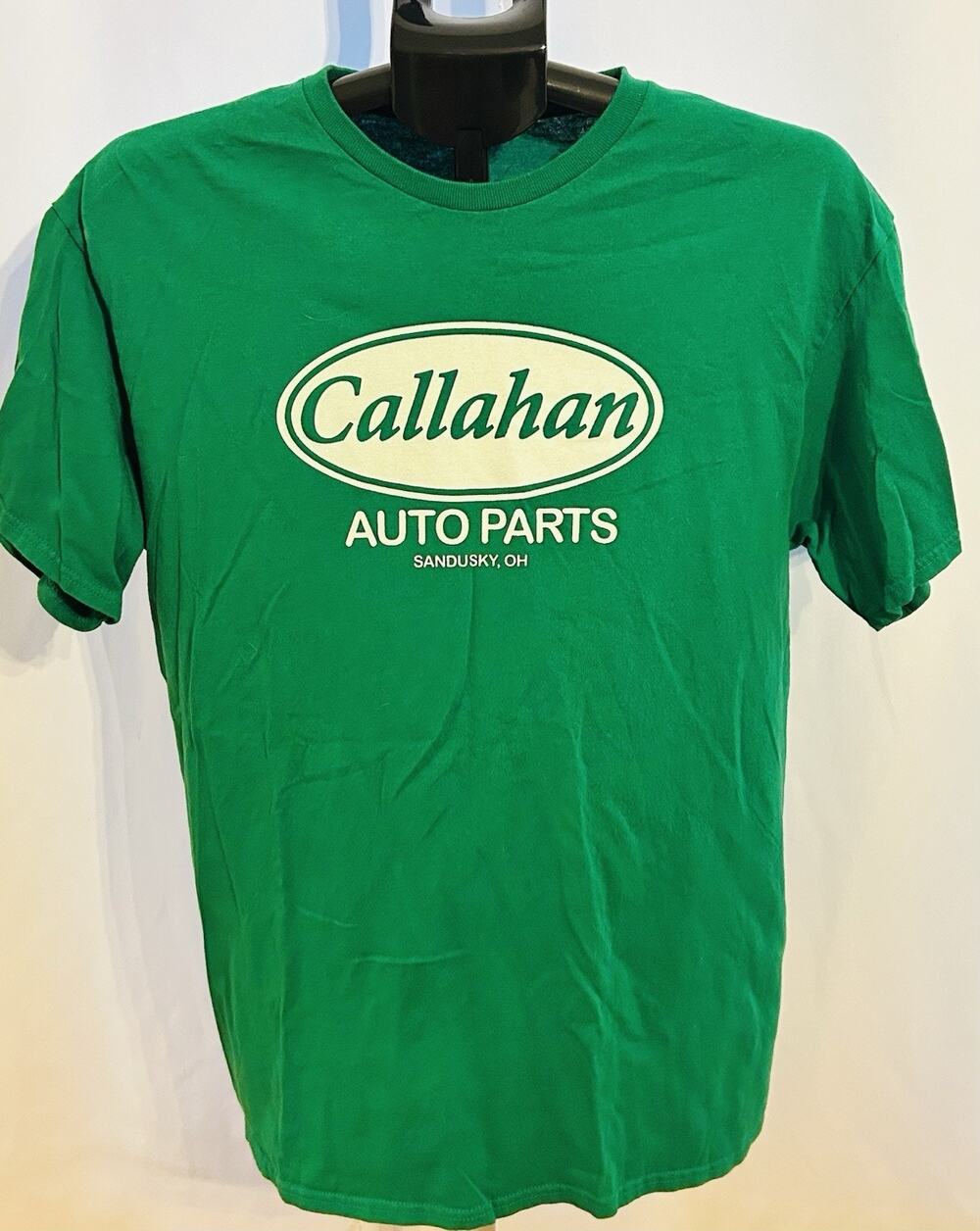 Green Callahan Auto Parts T-Shirt Men's size L